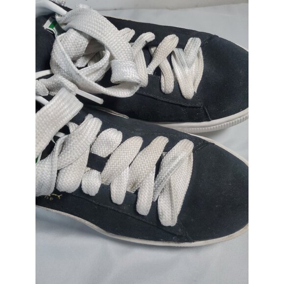 PUMA Suede Classic XXI 37491501 Black & White Men's Shoes Size 10.5 - Picture 8 of 16